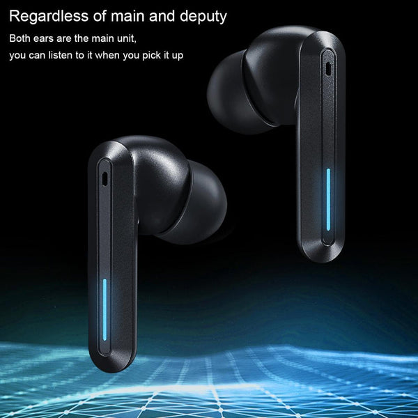 Wireless Bluetooth Gaming Earphones Et Series V9 Gray Earbuds