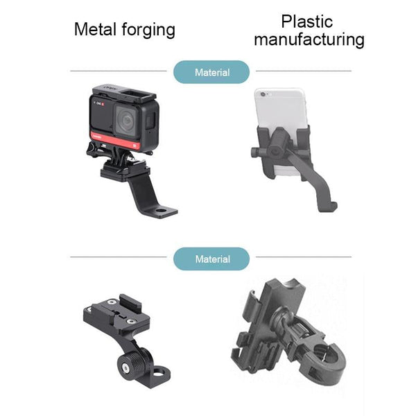 Universal Motorcycle Phone Bracket For Action Cameras Bike Camera Holders Mounts