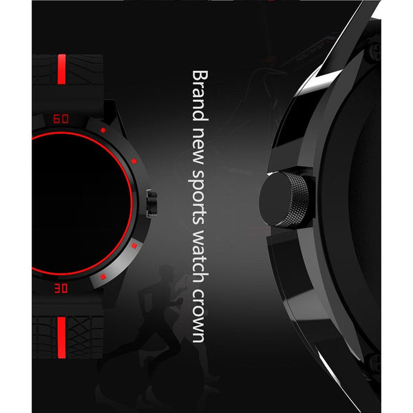 Smart Watch 1.3 Inch Tft Mtk2502c Bluetooth 4.0 Heart Rate Sleep Pedometer Red Activity Trackers