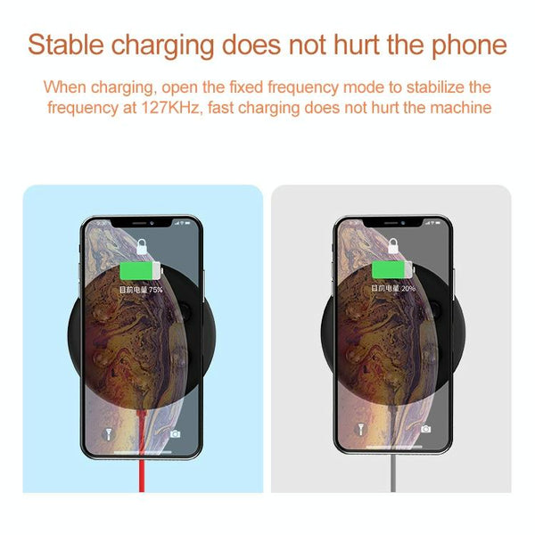Wireless Fast Charger With Suction Cup 1.5M Red Chargers & Cradles