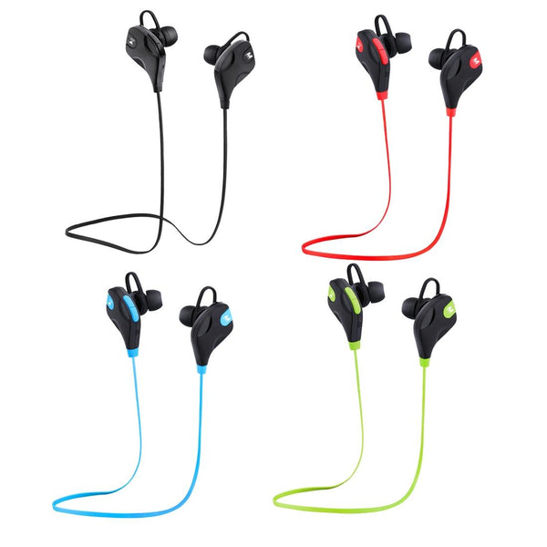 Wireless Bluetooth Earphones With Mic & Control M8 Red Earbuds