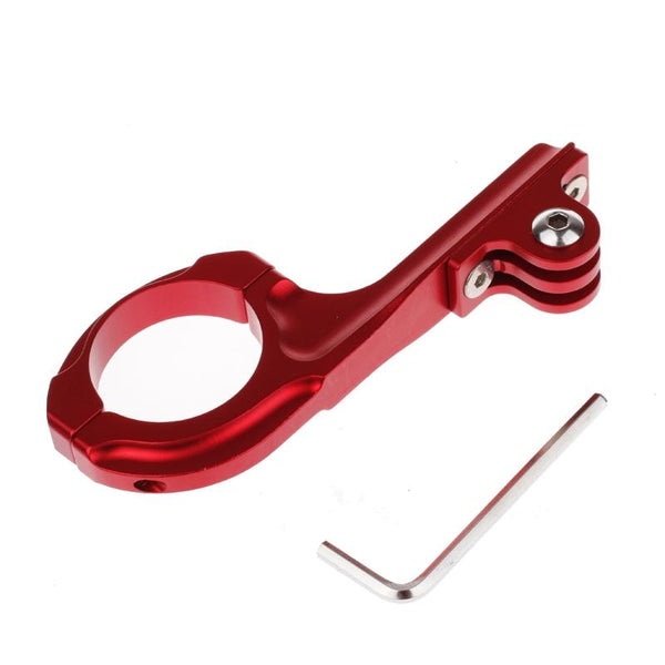 Red Bicycle Handlebar Holder With Connector Mount For Xiaomi Yi Sport Camera Bike Camera Holders Mounts