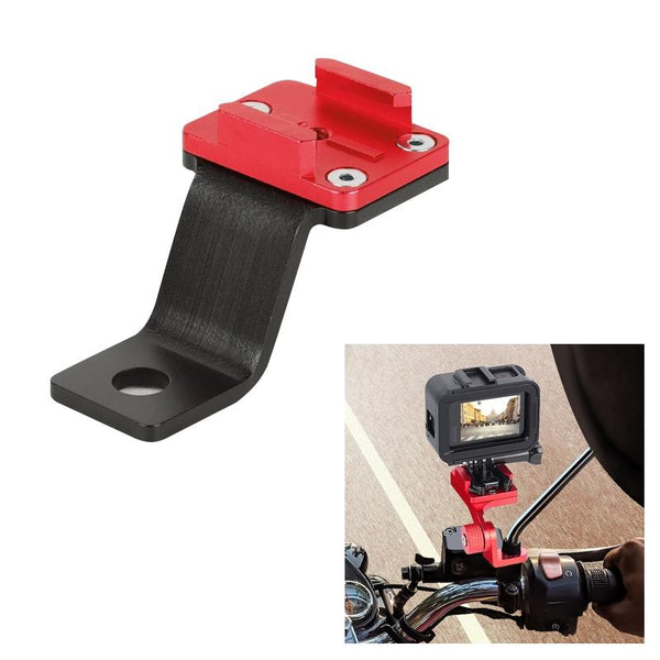 Universal Alloy Handlebar Phone Mount For Sport Cameras Red Bike Camera Holders Mounts