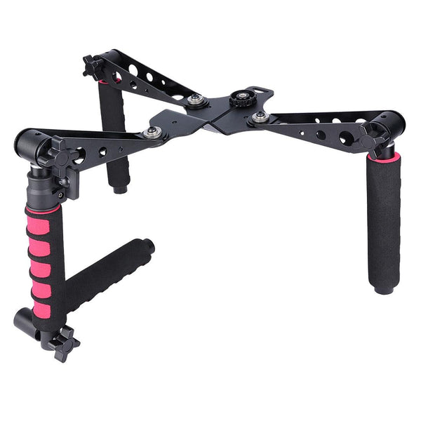 Multifunctional Camera Shoulder Mount For Dslr And Video With Red Handles Other Camera & Photo Accs