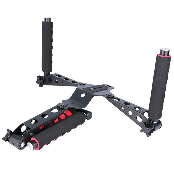 Multifunctional Camera Shoulder Mount For Dslr And Video With Red Handles Other Camera & Photo Accs