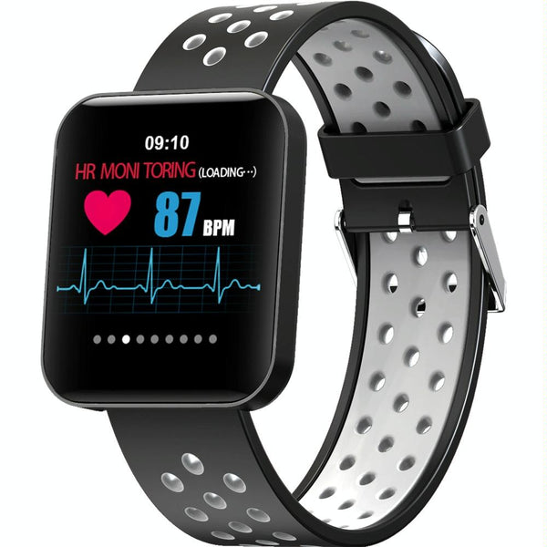 Waterproof Smart Bracelet With Tft Screen And Health Monitoring Red Smart Watches