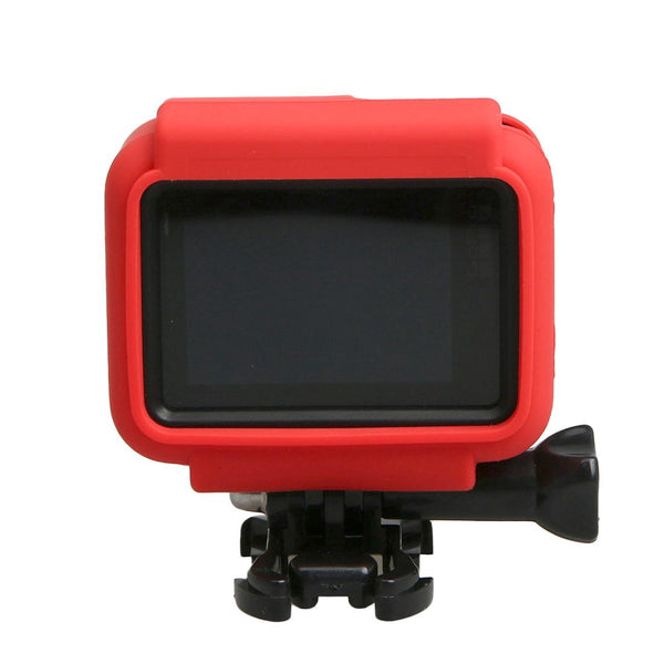 Silicone Border Frame Mount For Gopro Hero5 Protective Cover Red Audio And Video Accessory Other Camera & Photo Accs