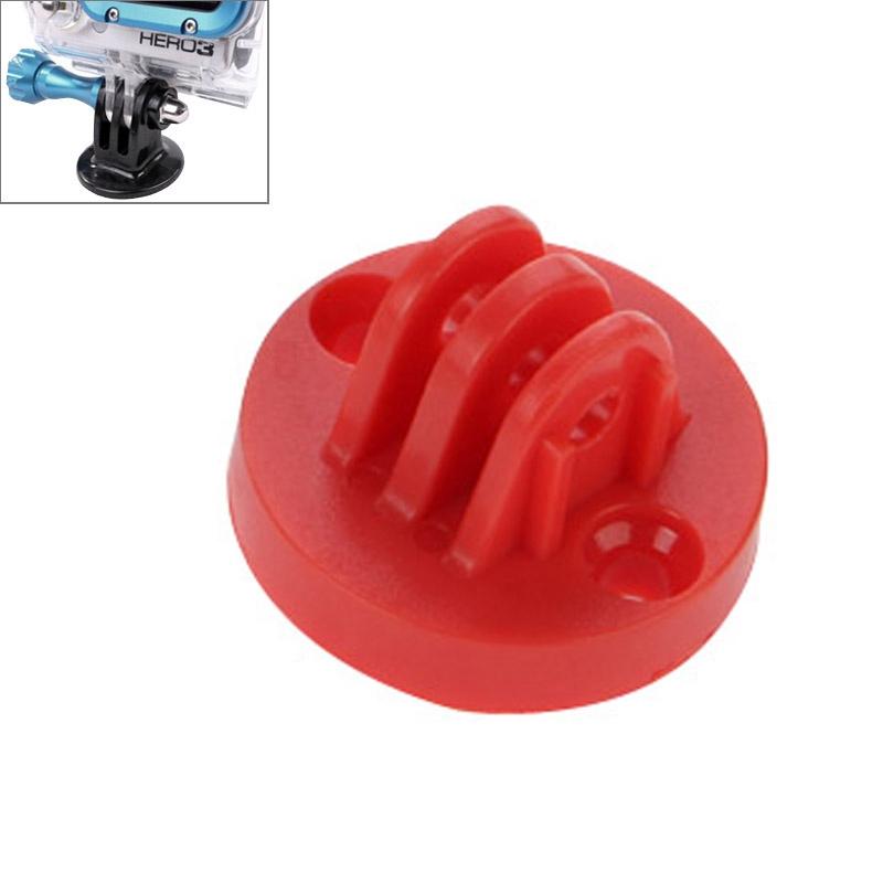 Universal Camcorder Mount Adapter For Gopro Hero Cameras Tripod Compatible_Red Cables & Adapters