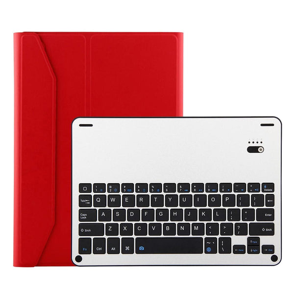 Bluetooth Keyboard & Leather Tablet Case For Ipad Air / Pro 9.7 Detachable Water Repellent Magnetic 3 Gear Angle Red Keyboards