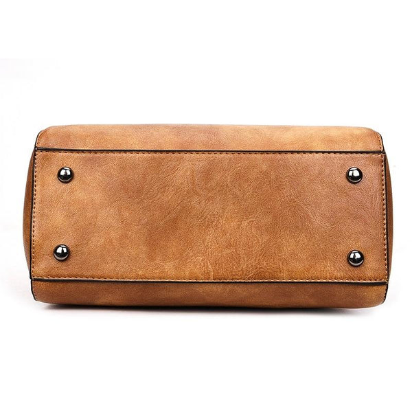 Red Pu Shoulder Bag With Tassel & Cat Pendant Women's Bags & Handbags