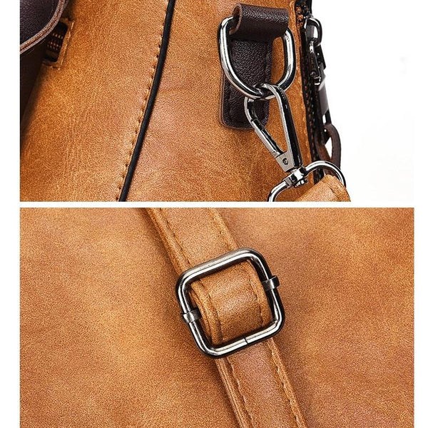 Red Pu Shoulder Bag With Tassel & Cat Pendant Women's Bags & Handbags