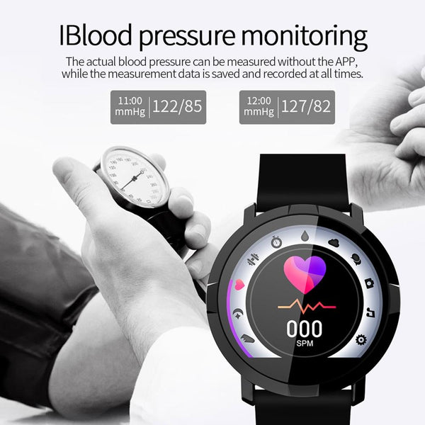 Waterproof Smart Bracelet With Heart Rate Monitor And Sleep Tracker Red Smart Watches