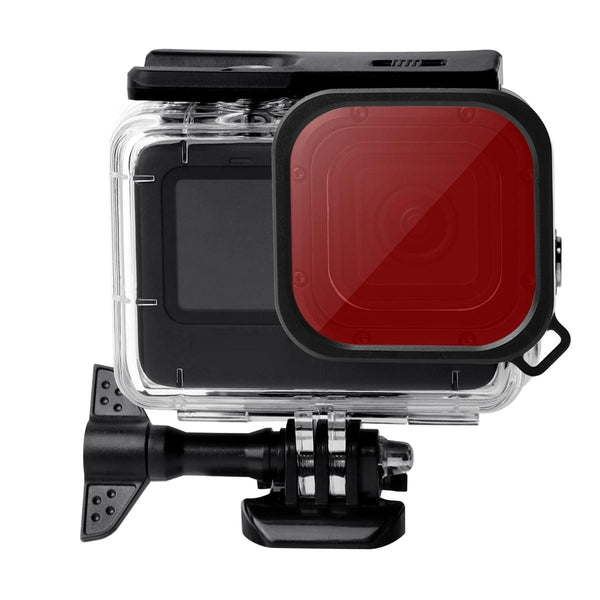 Waterproof Touch Case With Colour Lens Filter For Gopro Hero10 Hero9 Camera Cases Bags & Covers