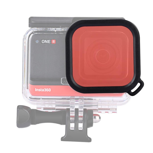Red Insta360 One Diving Lens Filter For 4K / Inch Edition Filters