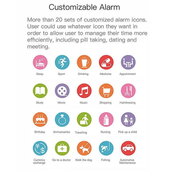 Waterproof Smart Bracelet With Call Heart Rate Bp Sleep And Sedentary Functions Red Smart Watches