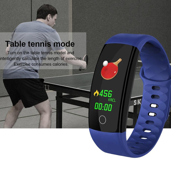 Tft Smart Bracelet Ip67 Waterproof Call Heart Sleep Bp Monitor Sedentary Reminder Red Smart Watches