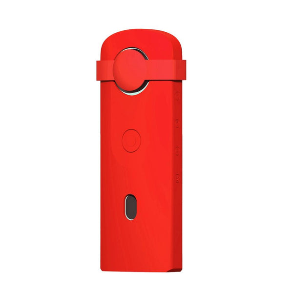 360 Camera Silicone Case With Lens Cover For Ricoh Theta Sc2_Red Camera Cases Bags & Covers