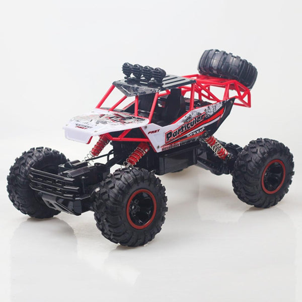 37Cm Remote Control Bigfoot Climbing Car 1 12 Alloy 4Wd Cross Country Toy Red Remote Controlled Toys