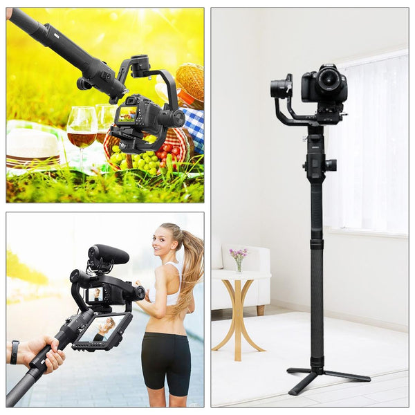 35Cm Carbon Fiber Monopod Extension For Gimbal Red Stabilizers