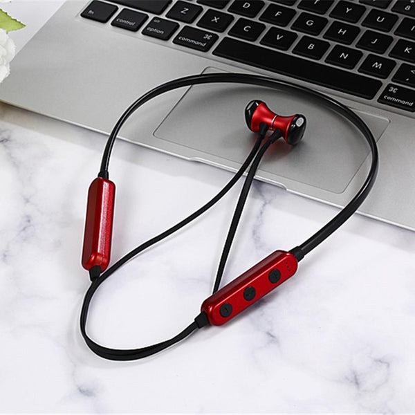 Mg G18 4.2 Sport Wireless Bluetooth 5.0 Earphone Black Red Earbuds
