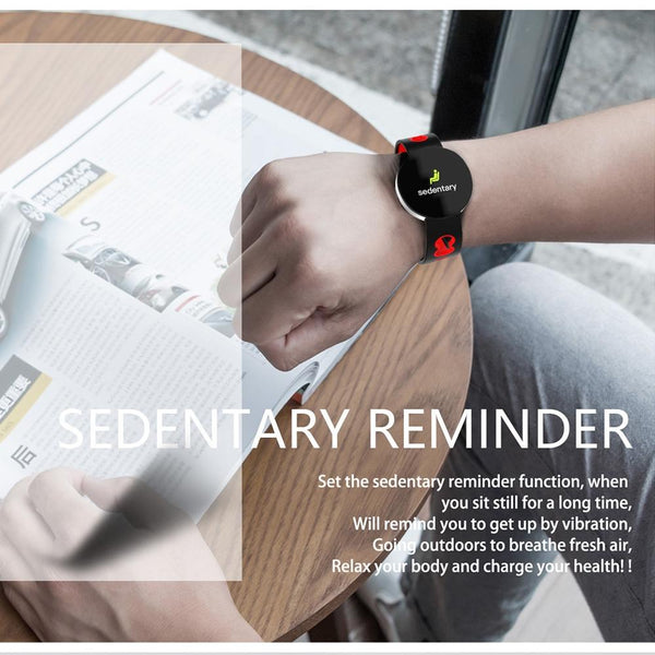 Smart Health Monitoring Bracelet With Waterproof Tft Screen Activity Trackers