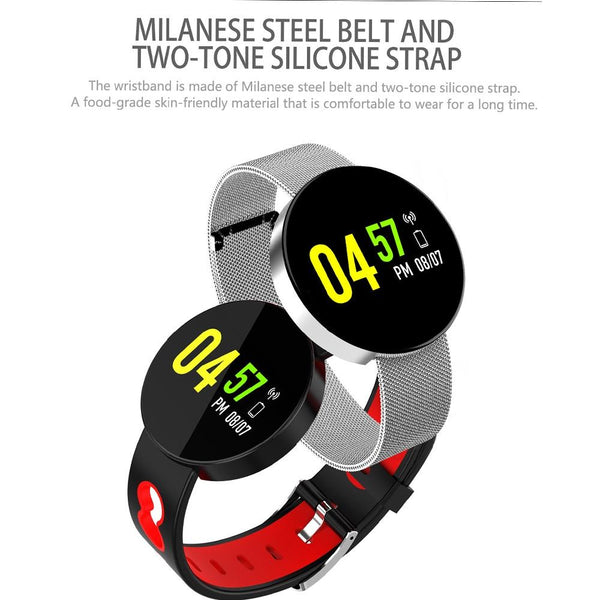 Smart Health Monitoring Bracelet With Waterproof Tft Screen Activity Trackers