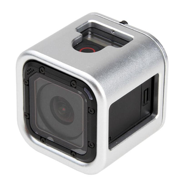 Aluminum Protective Cage For Gopro Session Cameras_White Camera Cases Bags & Covers
