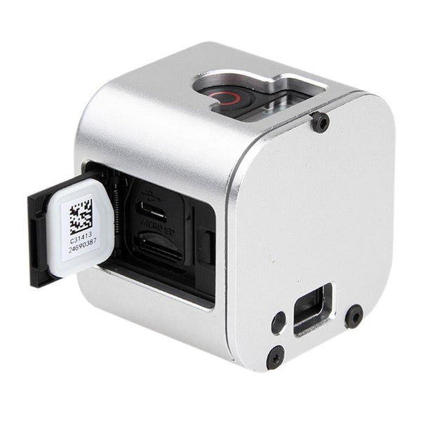 Aluminum Protective Cage For Gopro Session Cameras_White Camera Cases Bags & Covers