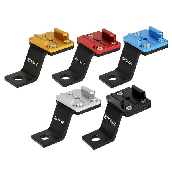 Universal Motorcycle Mount For Action Cameras Silver Bike Camera Holders Mounts