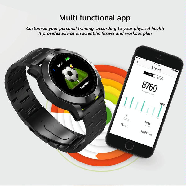 Waterproof Smart Bracelet With Call Reminder And Heart Rate Monitor Ip68 Silver Activity Trackers