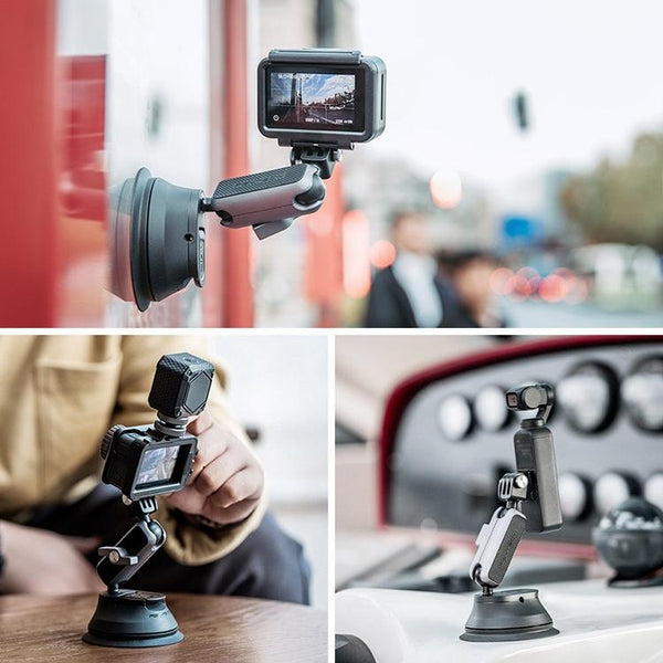 Universal Suction Cup Phone Holder For Action Cameras Movie Camera Accessories