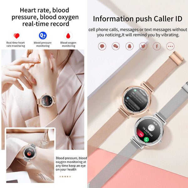 Smart Watch Bracelet With Blood Pressure And Heart Rate Monitoring Silver Smart Watches