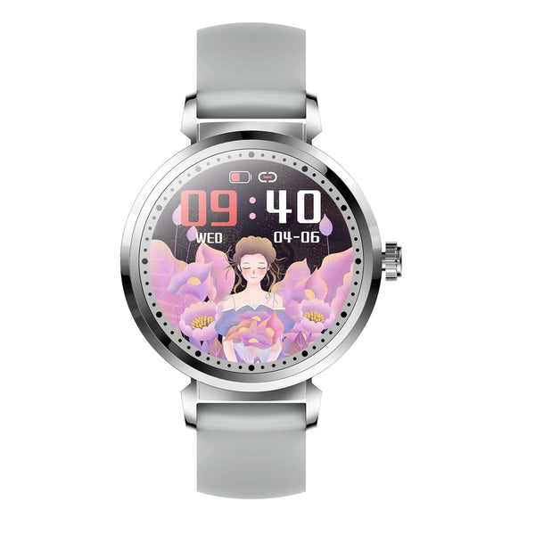 Menstrual Period Smart Bracelet With Blood Pressure And Heart Rate Monitoring Silver Activity Trackers