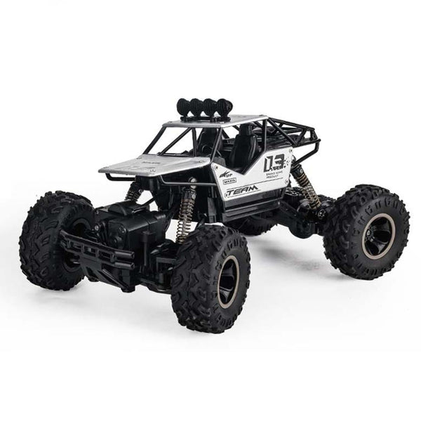 Large 1 16 Alloy Climbing Car 28Cm Remote Control Toy For Cross Country Adventures Silver Remote Controlled Toys