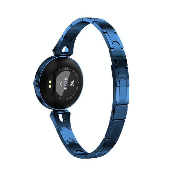 Waterproof Smart Bracelet With Lcd Screen And Heart Rate Monitor Silver Smart Watches