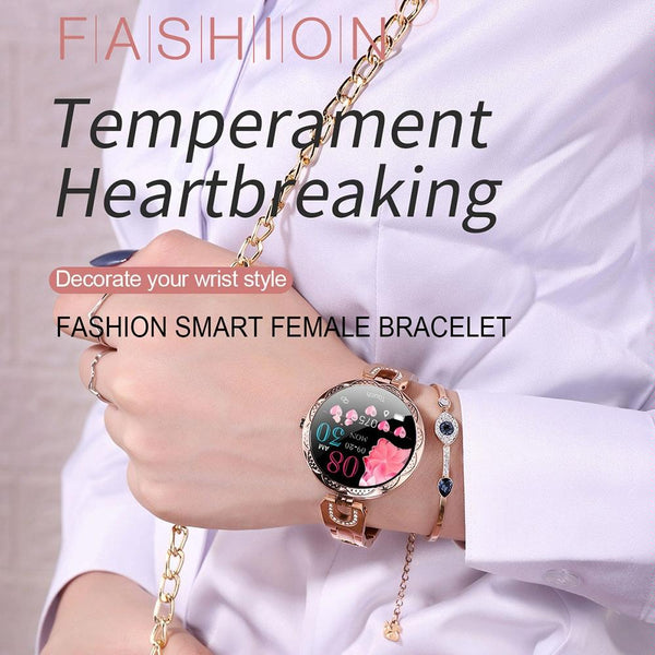 Waterproof Smart Bracelet With Lcd Screen And Heart Rate Monitor Silver Smart Watches