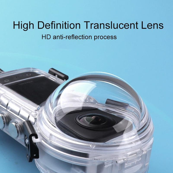 Waterproof Insta360 X3 Camera Diving Case For Underwater Photography And Video Underwater Cases & Housings