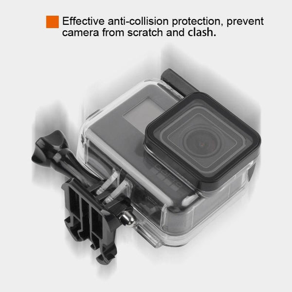 Waterproof Housing For Gopro Hero 6 And 5 With Touch Screen Back Cover 45 Metre Camera Cases Bags & Covers