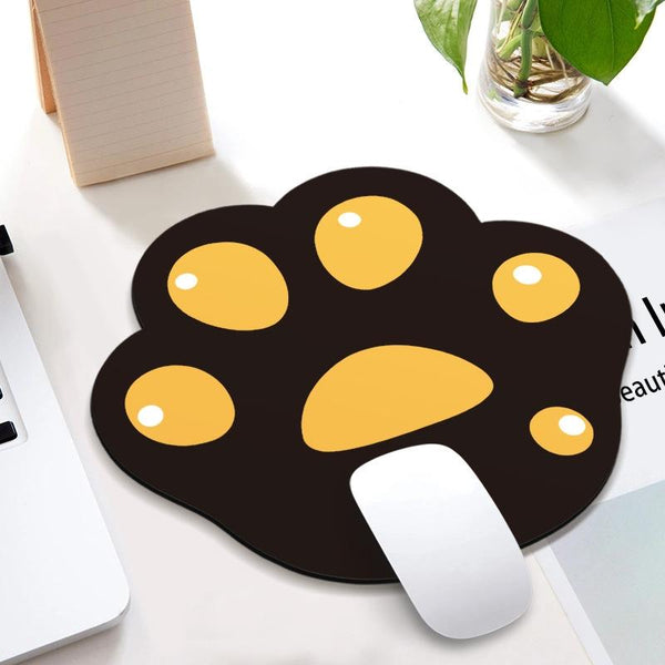 3 Piece Cute Cartoon Cat Claw Mouse Pad Set 280 X 250 3Mm Brown Mouse Pads & Wrist Rests