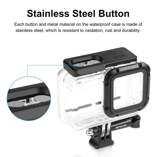 Waterproof Diving Case For Insta360 One R 4K Camera With 60M Depth Capability Underwater Cases & Housings