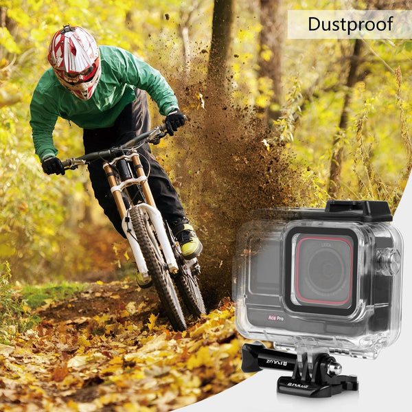 Insta360 Ace Pro Waterproof Housing With Base Adapter 60M Underwater Cases & Housings