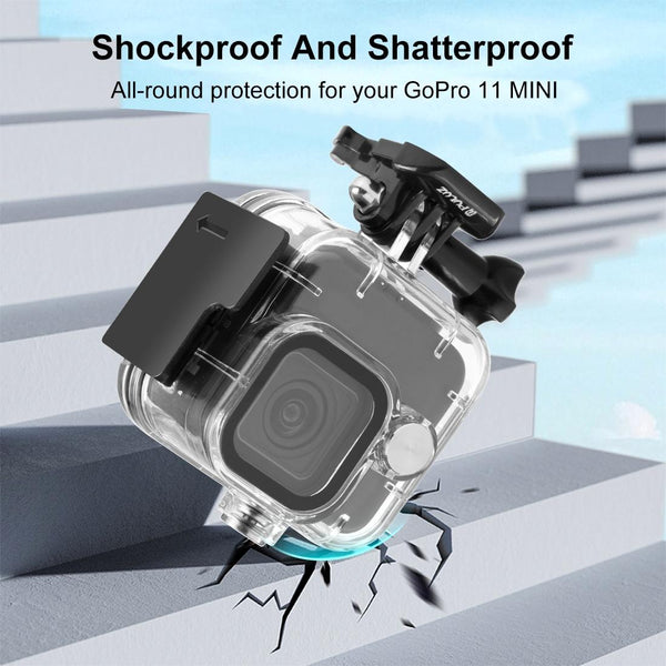 Waterproof Housing Case With Mount And Screw 40M Camera Cases Bags & Covers