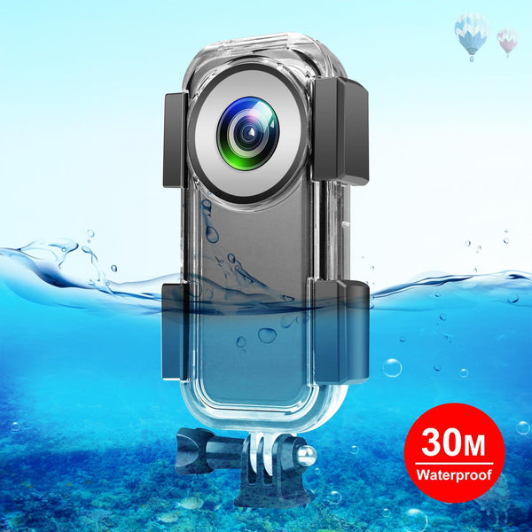 Waterproof Housing For Insta360 One X2 30M Depth Underwater Cases & Housings