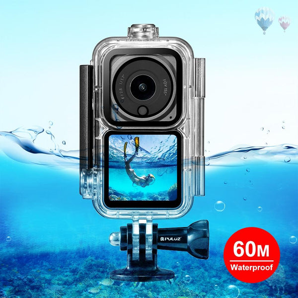 Waterproof Housing For Dji Action 2 Camera And Combo Audio Video Use Camera Cases Bags & Covers