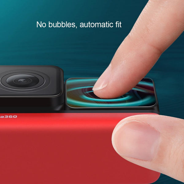 Tempered Glass Film For Insta360 One R 4K Lcd Display And Lens Protection Other Camera & Photo Accs