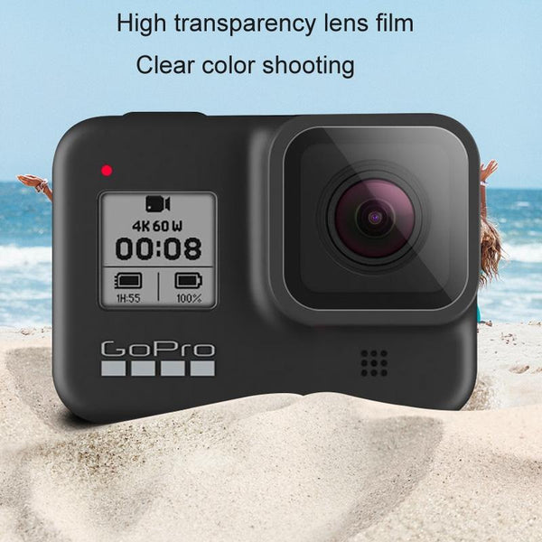 Tempe Glass Film For Gopro Hero8 Lens And Display Clear Audio Video Accessory Other Camera & Photo Accs