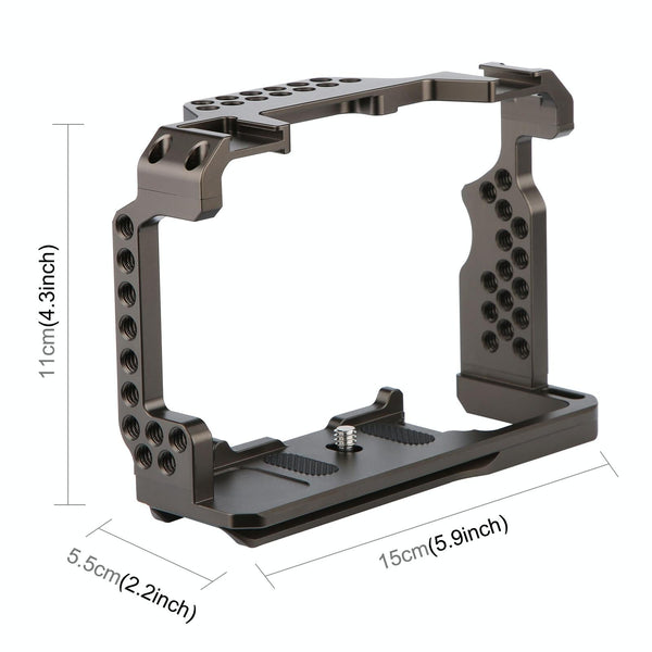 Sony A7 Iii / A7r Camera Cage Stabilizer Bronze No Handle Stabilizers