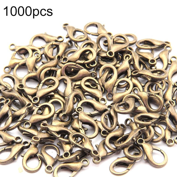 12Mm High Quality Alloy Lobster Claw For Diy Jewelry Bronze Jewellery Cord & Wire