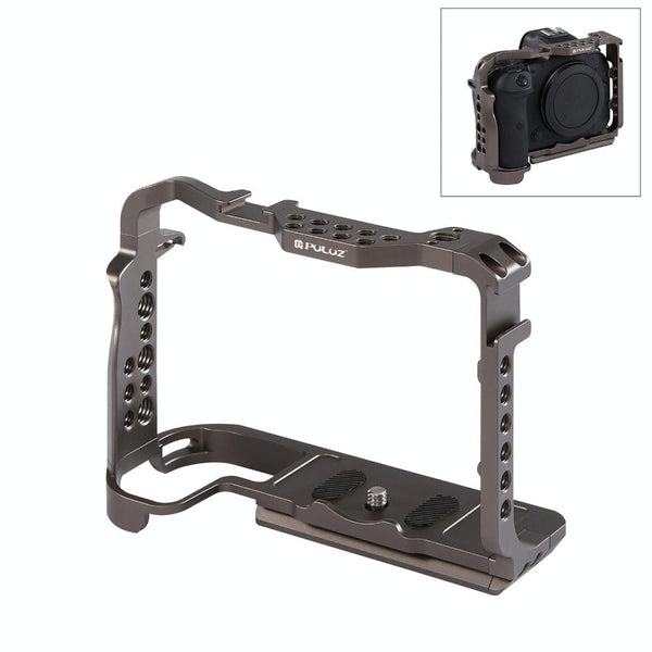Canon Eos R5 R6 Video Camera Cage Stabilizer Handleless Bronze Audio And Stabilizers