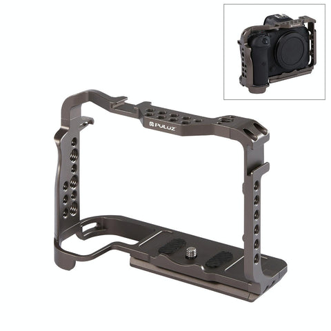 Canon Eos R5 R6 Video Camera Cage Stabilizer Handleless Bronze Audio And Stabilizers